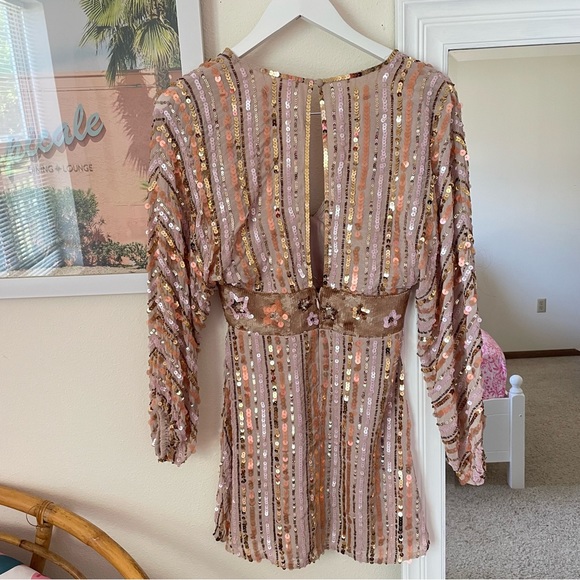 Free People Celeste Sequin Dress / Free People Dress - Picture 16 of 16